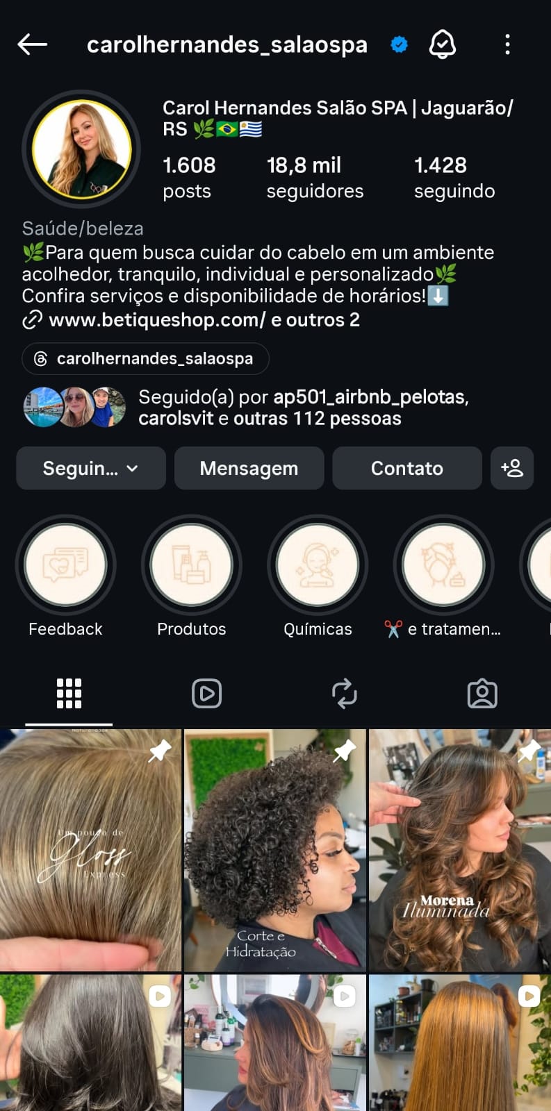 Perfil Instagram